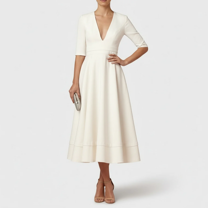 Valerisse | Women’s Elegant Flow Midi Dress