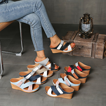 Women's Wedge Slide Sandals