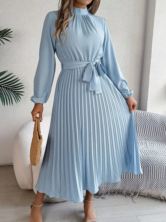 Joanna | Women Summer Long Sleeve Midi Dress