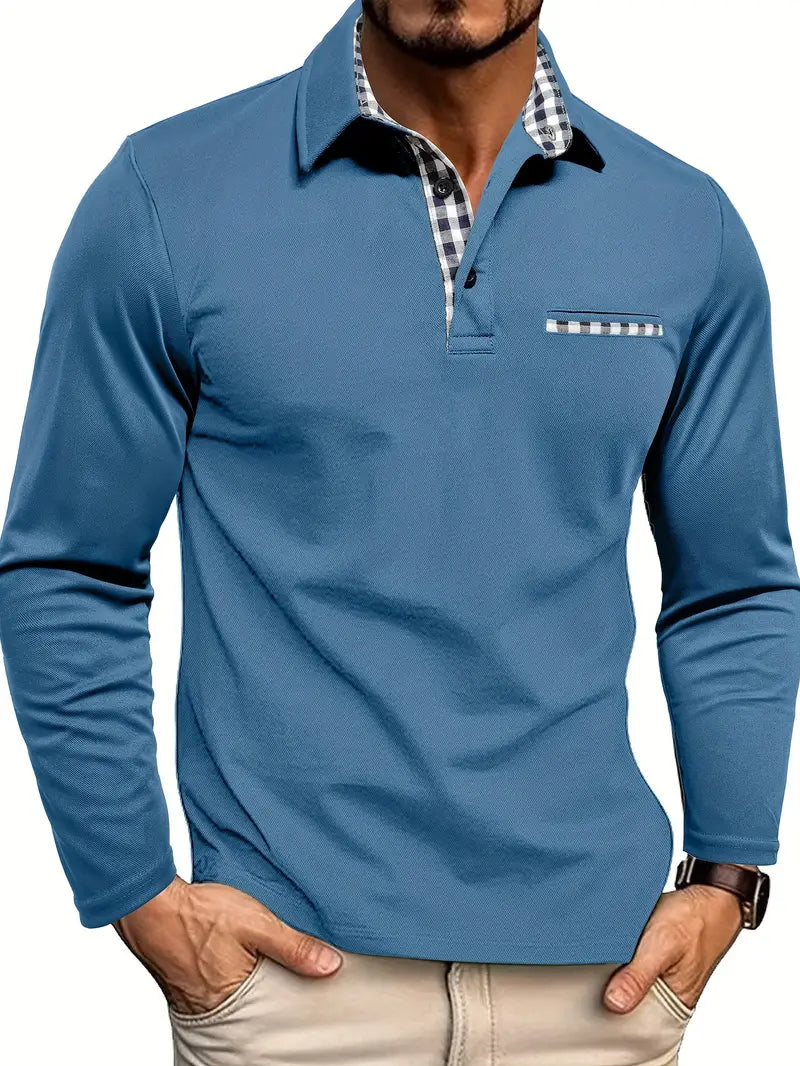 Hunter | Men’s Long Sleeve Polo Shirt