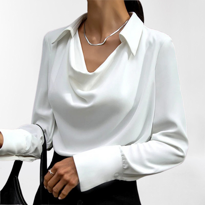 Women's Silk Blouse Elegant Style