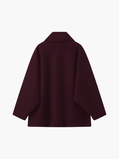 Women's Notched Collar Button Jacket