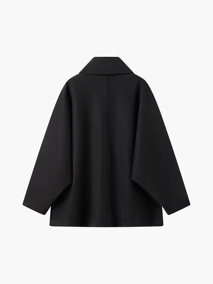 Women's Notched Collar Button Jacket