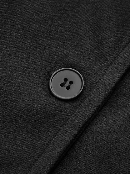 Women's Notched Collar Button Jacket