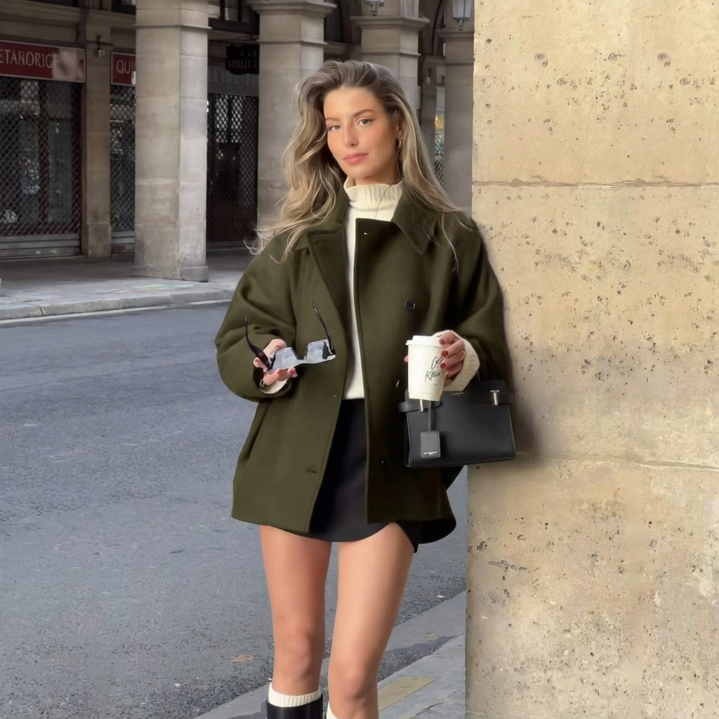 Women's Short Button Front Jacket
