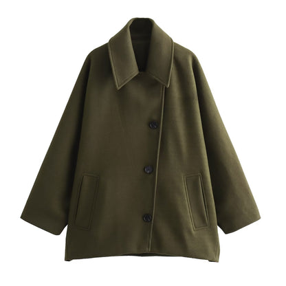 Women's Short Button Front Jacket