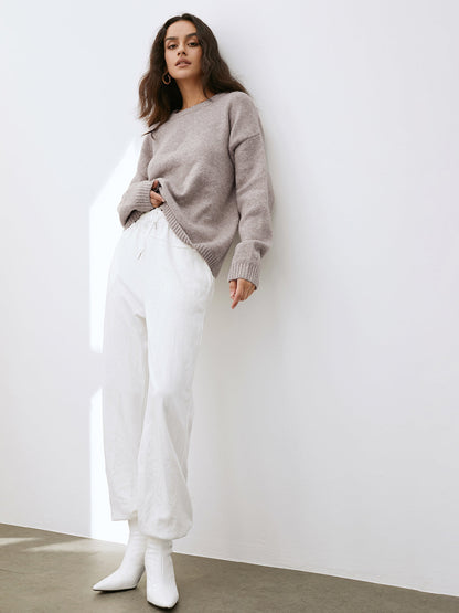 Women's Round Neck Knit Sweater