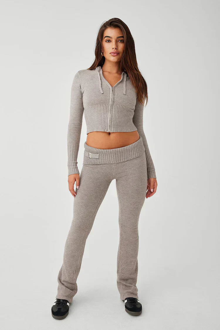 Women's Hooded Sweat Suit Cotton - 
Fashinoza
