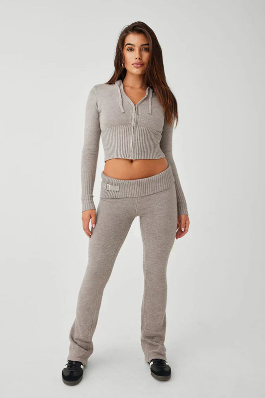Women's Hooded Sweat Suit Cotton - 
Fashinoza
