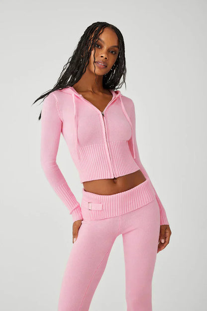 Women's Hooded Sweat Suit Cotton