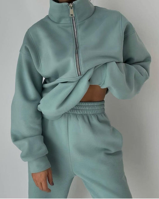 Amelia | Women Spring Zip Up Loungewear Set