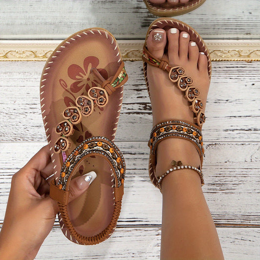 Women's Orthopedic Toe Post Sandals - Fashinoza