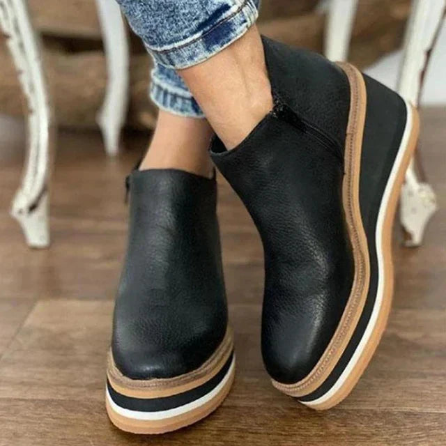 Image of Dana | Women's Wedge Ankle Boots