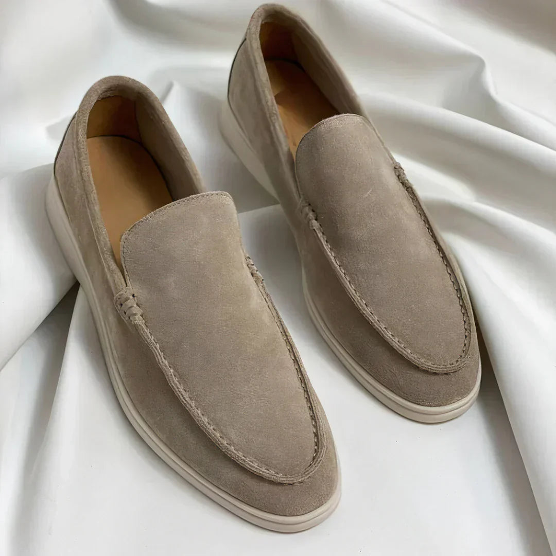 Minimal Slip-On Loafer Sneakers