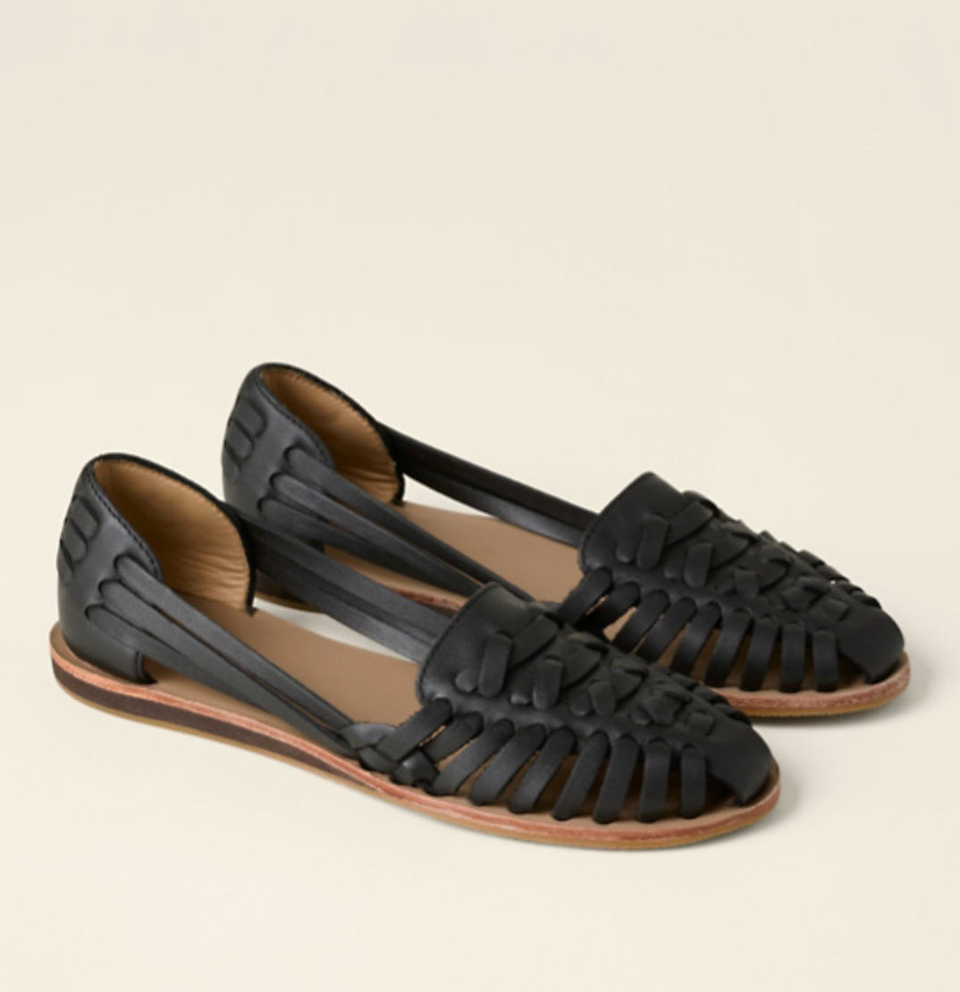 Women's Woven Flat Mules - Fashinoza