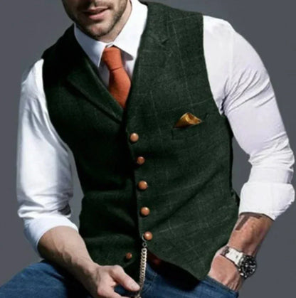 Men's Waistcoat Velvet Formal Wear