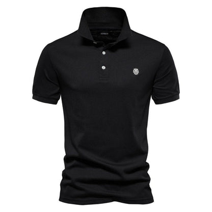 Men's Classic Fit Polo Shirt Cotton - Fashinoza