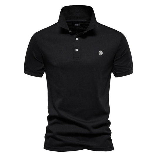 Men's Classic Fit Polo Shirt Cotton - Fashinoza