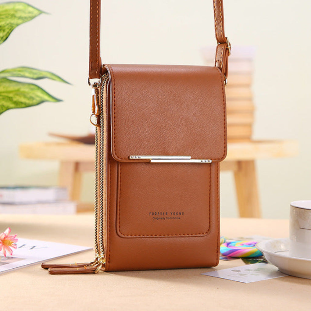 Shoulder Bag with Adjustable Strap - Fashinoza