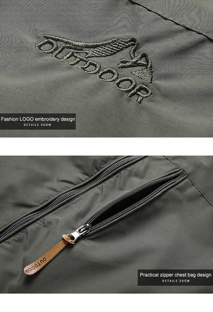Image of Dave | Men's Hooded Full Zip Jacket
