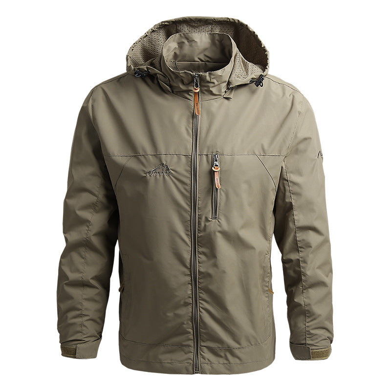 Image of Dave | Men's Hooded Full Zip Jacket