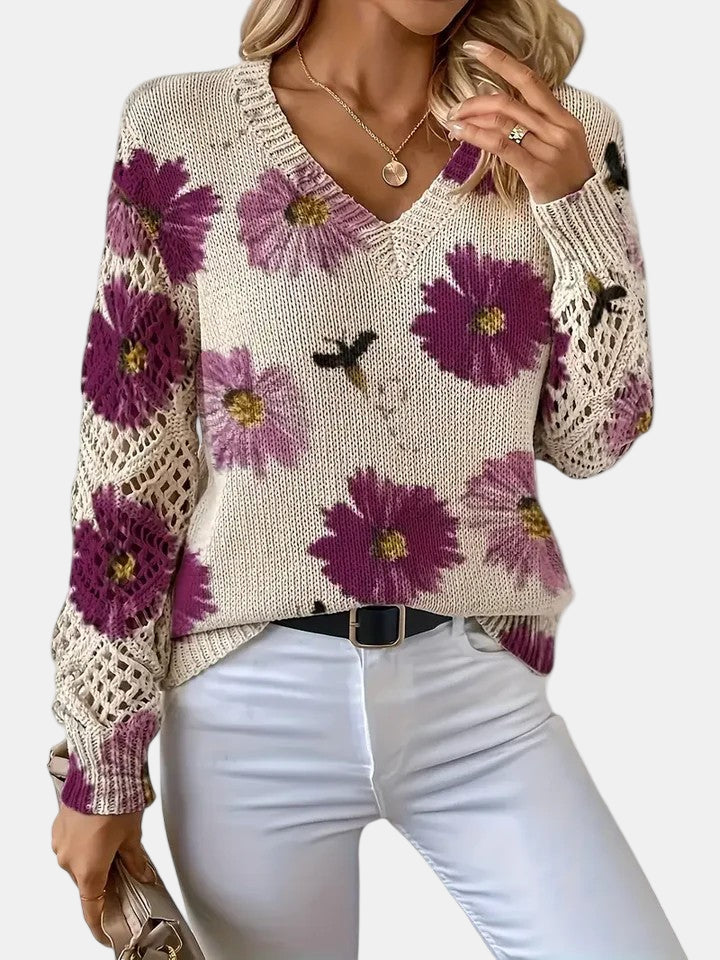 Women's Decorative Knit Sweater