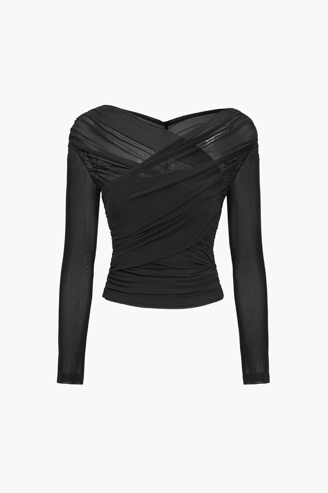 Elizabeth | Women Summer Wrap Long Sleeve Top