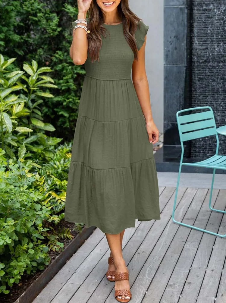 Lisette Women's Draped Control Dress