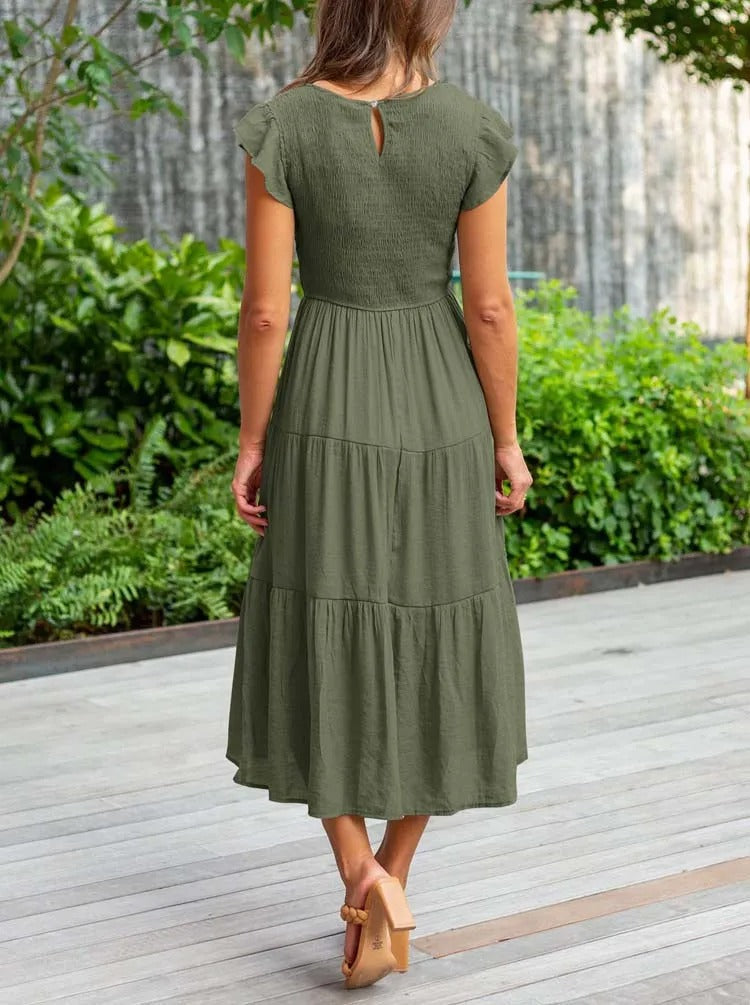 Lisette Women's Draped Control Dress