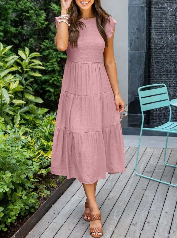 Lisette Women's Draped Control Dress