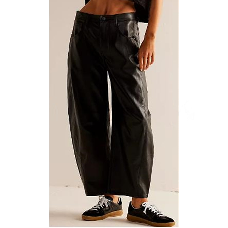 Women's High Waist Relaxed Fit Denim Jeans