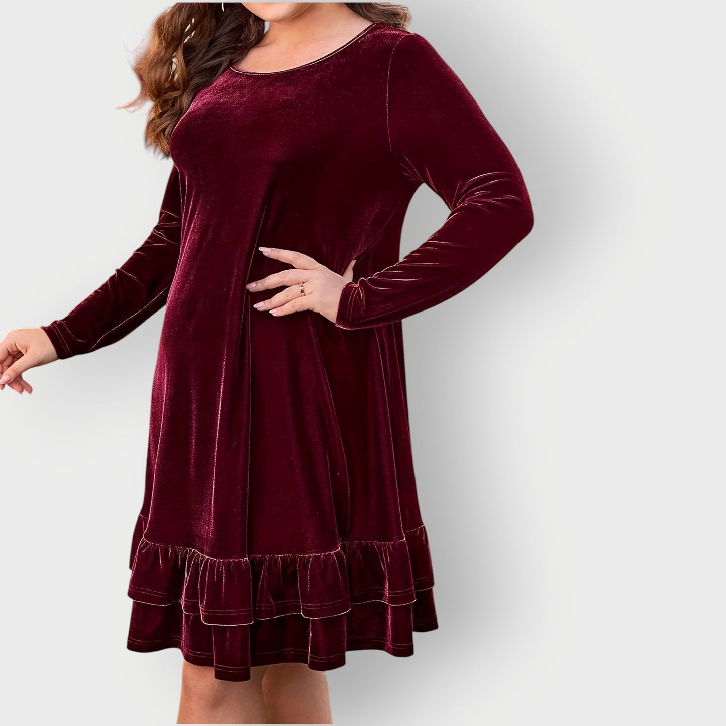 Women's Classic Midi Dress - Fashinoza