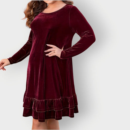 Women's Classic Midi Dress - Fashinoza