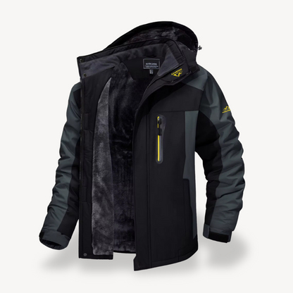 Alberto Men's Waterproof Fleece Jacket - 
Fashinoza