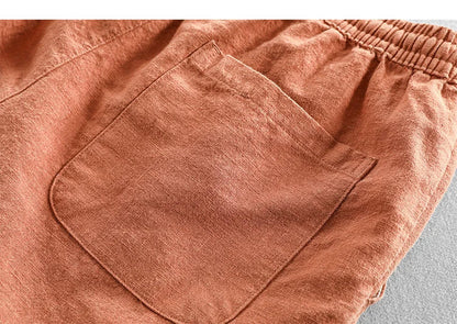 Image of Donald | Men's Drawstring Casual Shorts