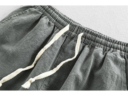 Image of Donald | Men's Drawstring Casual Shorts