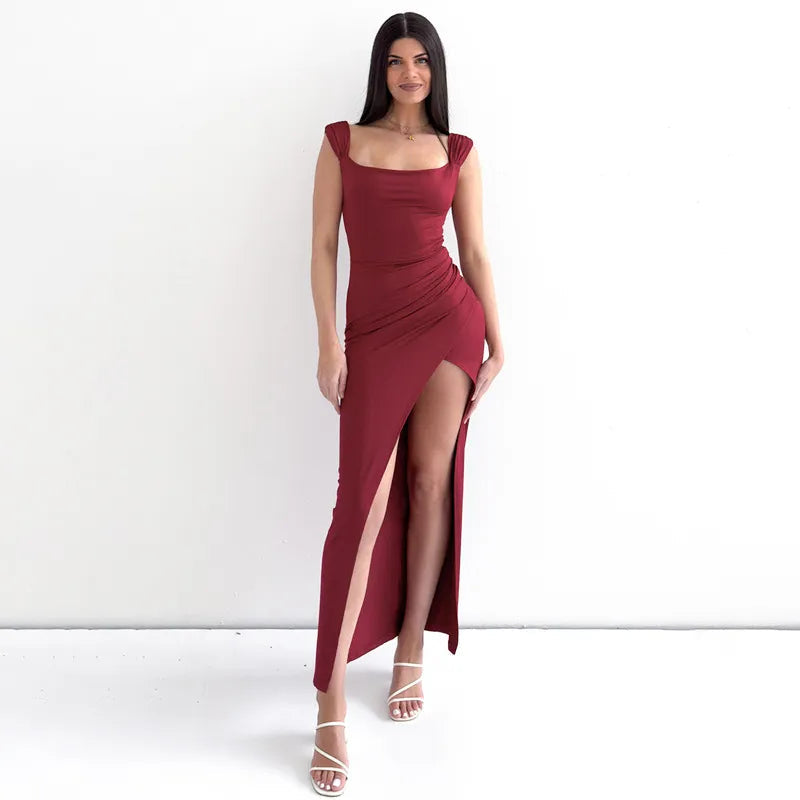 Image of Doris | Women's Sleeveless Bodycon Maxi Dress