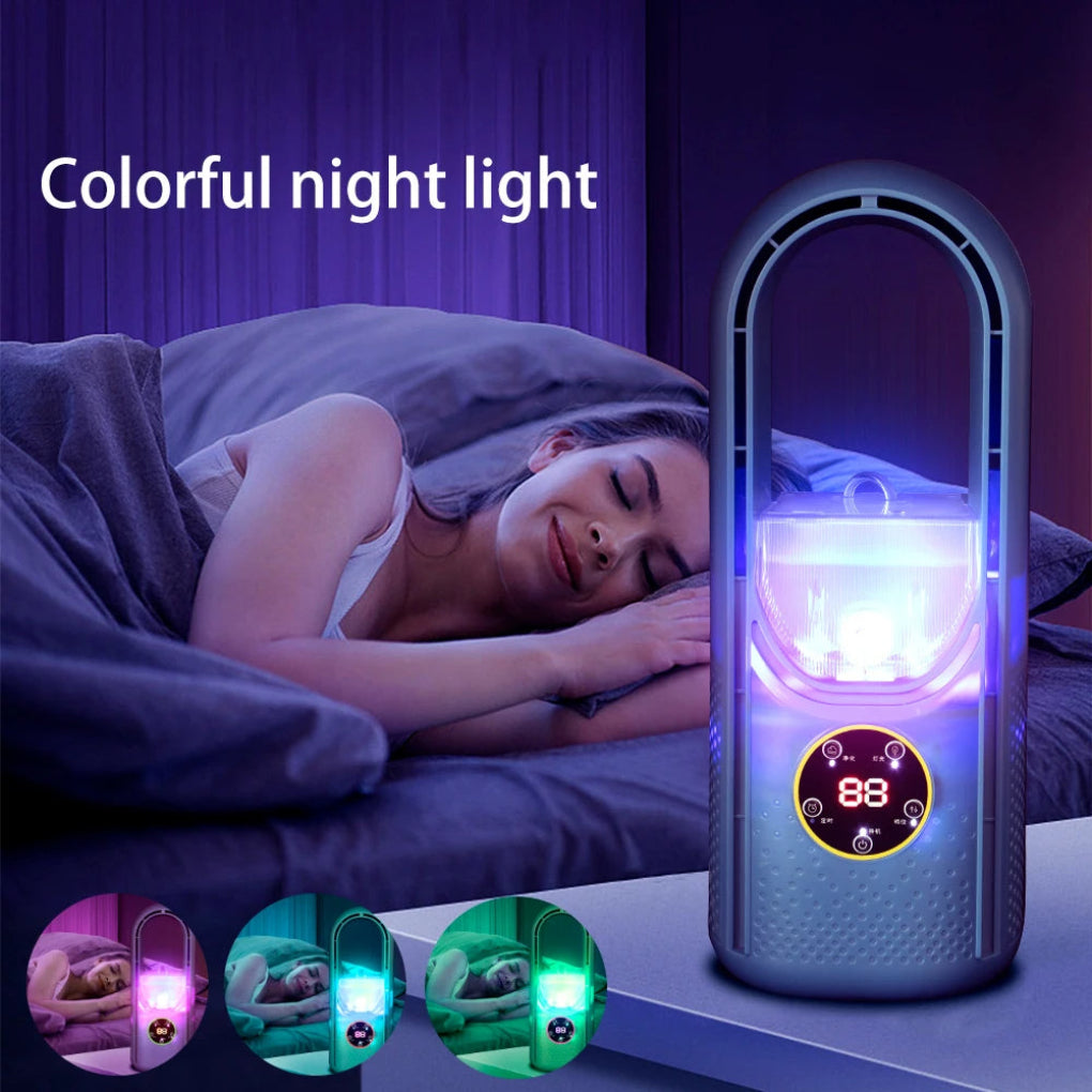 Portable Bladeless Air Conditioner Led Display - Fashinoza