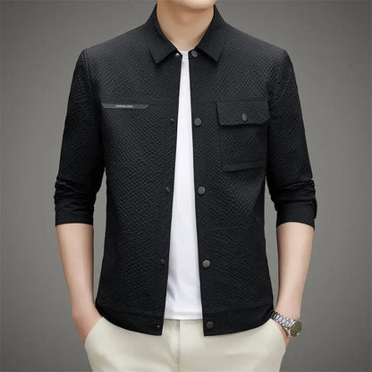 Men's Classic Shirt Jacket Chest Pocket