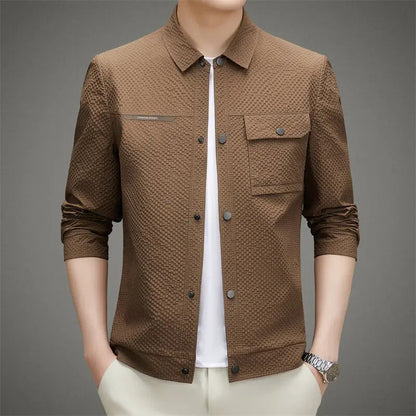 Men's Classic Shirt Jacket Chest Pocket