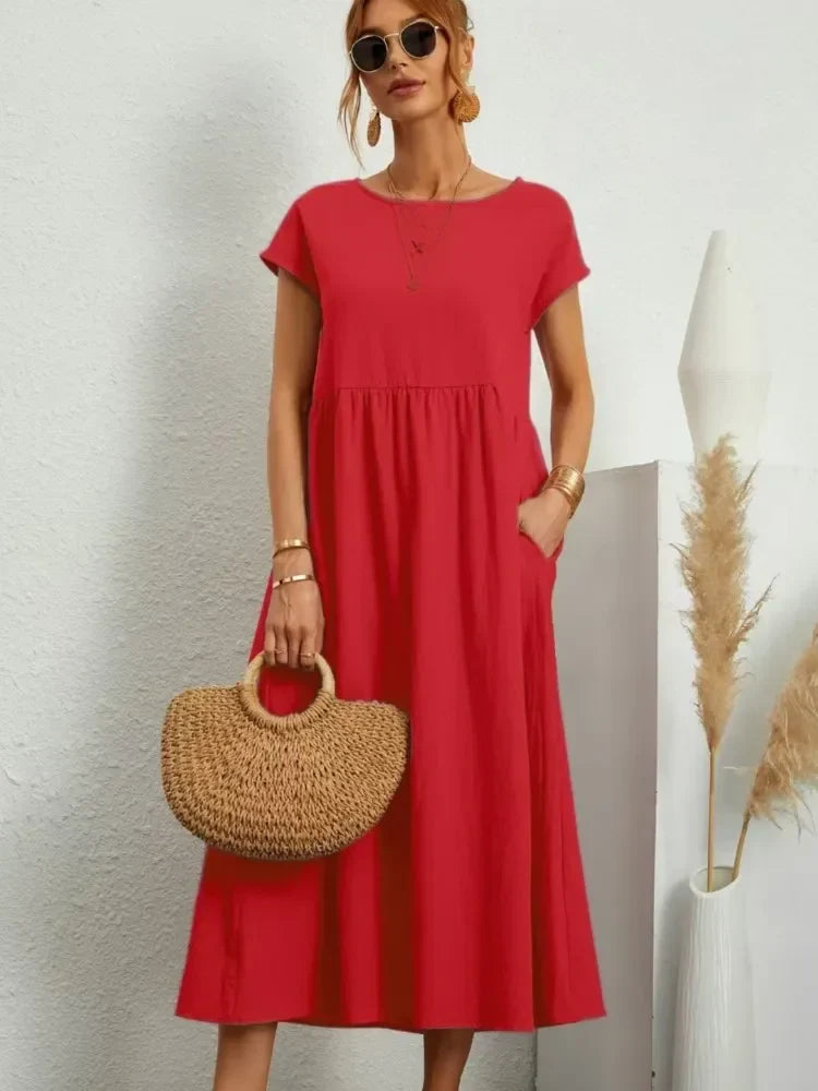 Women's Formal Ceremony Dress Elegant Floor Length - 
Fashinoza