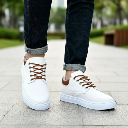 Men’s Two-Tone Lace-Up Sneakers