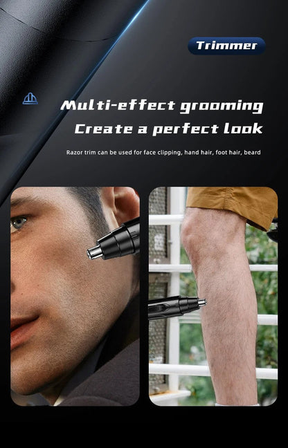 Nose And Ear Hair Trimmer Gentle Precision Clippers