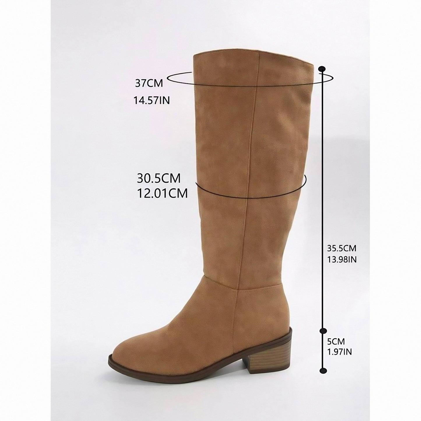 Women's Knee-High Wide Calf Boots