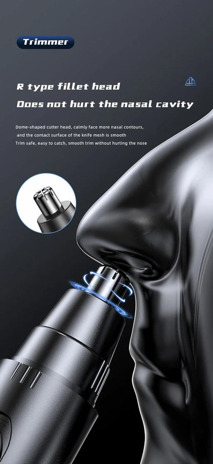 Nose And Ear Hair Trimmer Gentle Precision Clippers