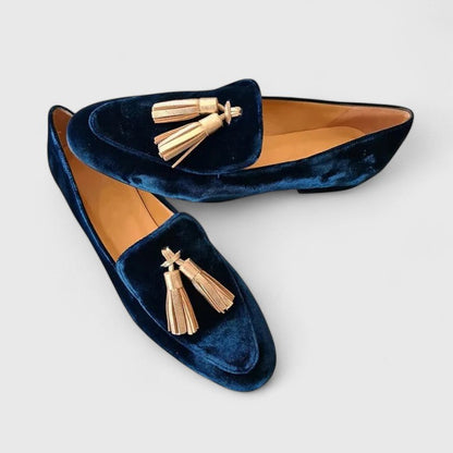 Women's Slip-On Loafers Tassel Detail