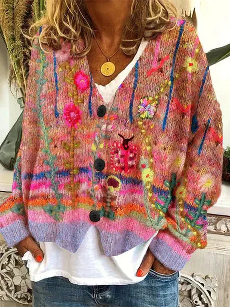 Women's Retro Cardigan
