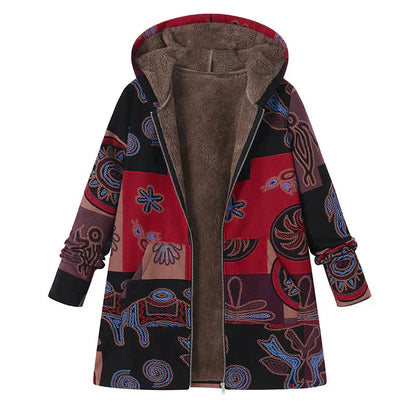 Women's Spring Jacket Hooded Water Resistant