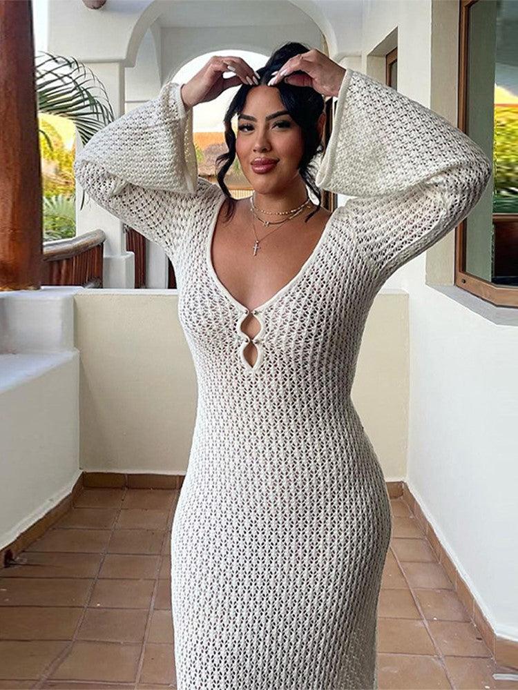 Lena – Seductive Maxi Dress