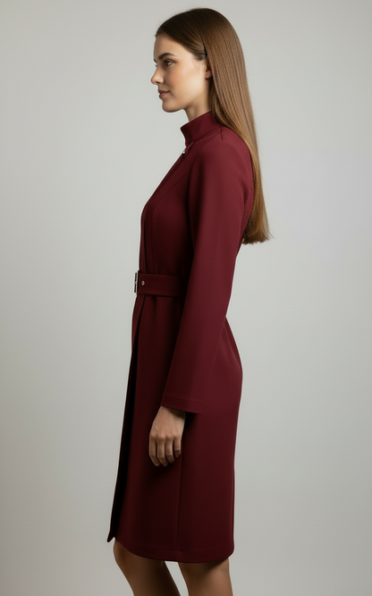 Addison | Women Spring Belted Long Coat